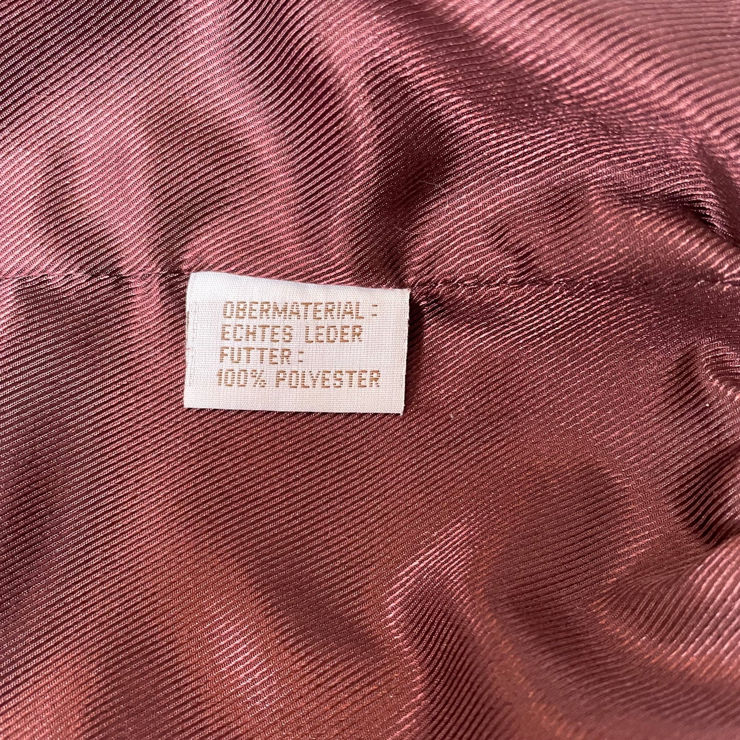 (M) Wildleder Bomberjacke burgundy dunkelrot