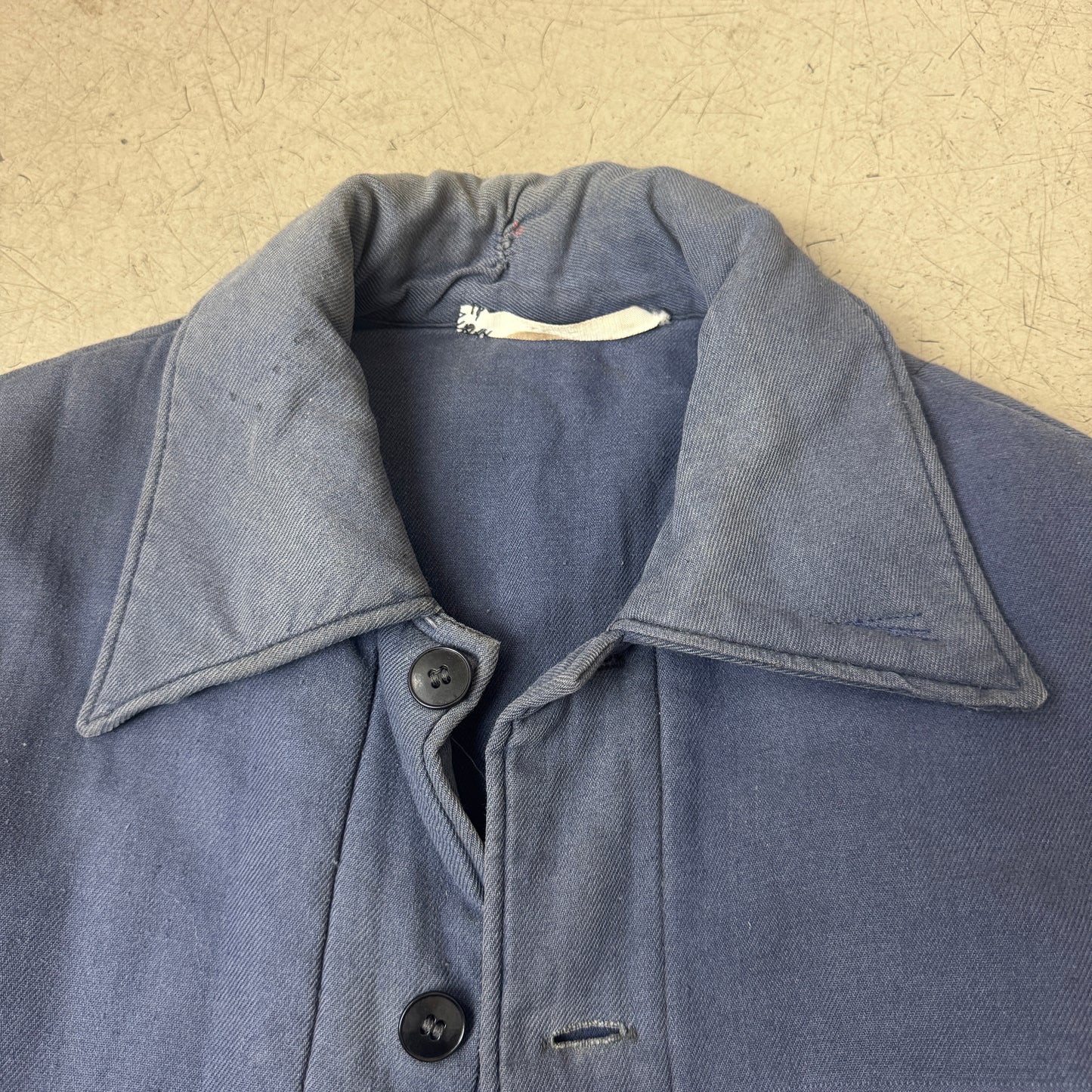 (L) 1980s Padded French Work Jacket