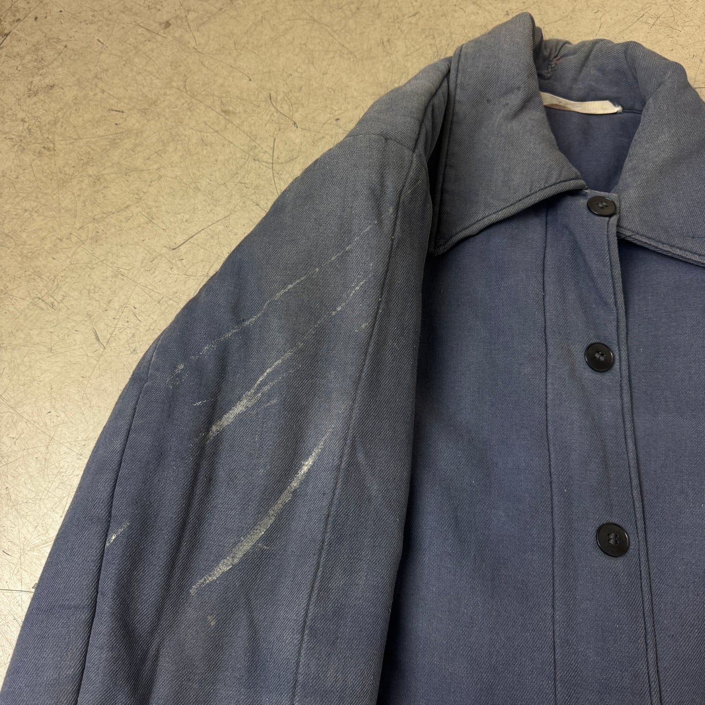 (L) 1980s Padded French Work Jacket