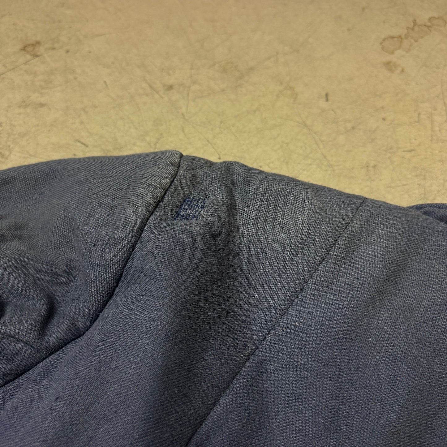 (L) 1980s Padded French Work Jacket